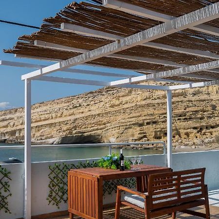 Flores Playa Matala Exterior foto